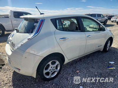 Trzecie zdjęcie samochodu z tyłu: 2012 NISSAN LEAF SV VIN:JN1AZ0CP9CT027044 - miniatura