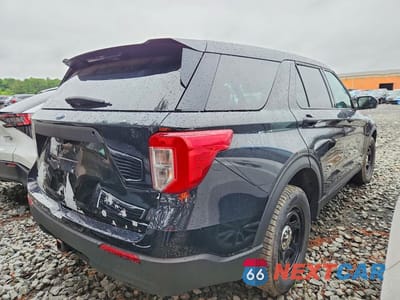 Trzecie zdjęcie samochodu z tyłu: 2023 FORD EXPLORER POLICE INTERCEPTOR VIN:1FM5K8AB1PGA62633 - miniatura