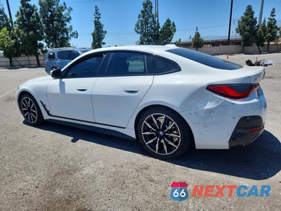 Drugie zdjęcie samochodu z przodu: 2023 BMW I4 EDRIVE 40 VIN:WBY73AW09PFR01778 - miniatura
