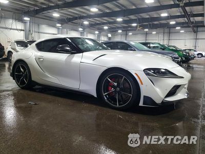 Czwarte zdjęcie samochodu z boku: 2021 TOYOTA GR SUPRA 3.0 PREMIUM VIN:WZ1DB0C08MW043108 - miniatura