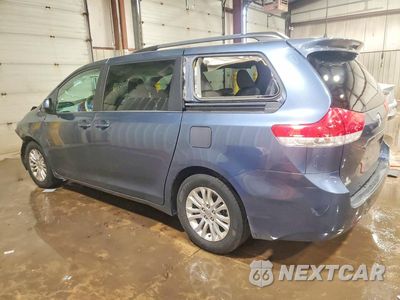 Drugie zdjęcie samochodu z przodu: 2014 TOYOTA SIENNA XLE 8-PASSENGER VIN:5TDYK3DCXES459592 - miniatura