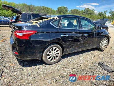 Trzecie zdjęcie samochodu z tyłu: 2018 NISSAN SENTRA SV VIN:3N1AB7AP9JL662248 - miniatura