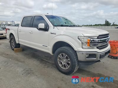 Czwarte zdjęcie samochodu z boku: 2018 FORD F150 SUPERCREW VIN:1FTFW1E16JFD49002 - miniatura