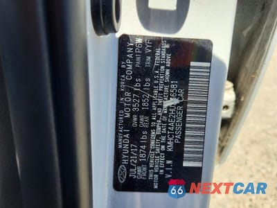 Zdjęcie 12 z 12 samochodu: 2017 HYUNDAI ACCENT SE VIN:KMHCT4AE2HU366581 - miniatura