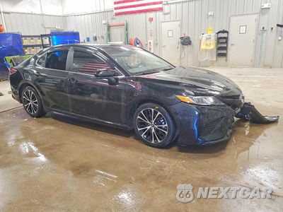 Czwarte zdjęcie samochodu z boku: 2019 TOYOTA CAMRY SE VIN:4T1B11HK6KU250223 - miniatura