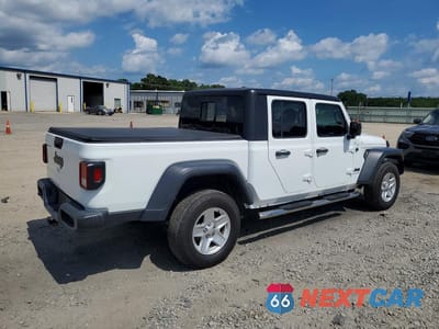 Trzecie zdjęcie samochodu z tyłu: 2023 JEEP GLADIATOR SPORT VIN:1C6HJTAG7PL523190 - miniatura