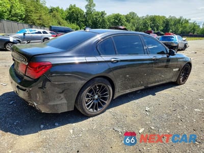 Trzecie zdjęcie samochodu z tyłu: 2015 BMW 740 LXI VIN:WBAYF4C57FGS99077 - miniatura