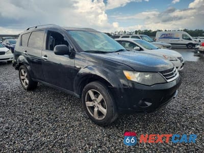 Czwarte zdjęcie samochodu z boku: 2007 MITSUBISHI OUTLANDER XLS VIN:JA4MT41X97Z006133 - miniatura