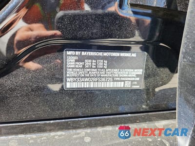 Zdjęcie 12 z 12 samochodu: 2024 BMW I4 M50 VIN:WBY33AW02RFS36725 - miniatura
