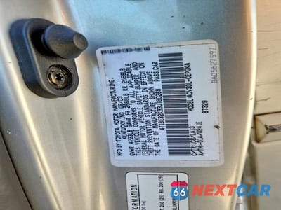 Zdjęcie 12 z 12 samochodu: 2003 TOYOTA CAMRY XLE VIN:4T1BE32K33U780269 - miniatura