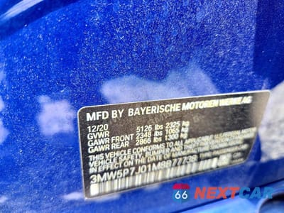 Zdjęcie 12 z 12 samochodu: 2021 BMW 330E VIN:3MW5P7J01M8B77738 - miniatura