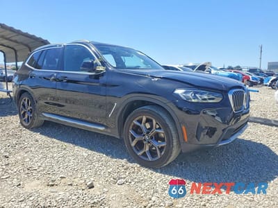 Czwarte zdjęcie samochodu z boku: 2023 BMW X3 XDRIVE30I VIN:5UX53DP00P9R90372 - miniatura