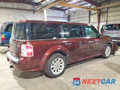 Trzecie zdjęcie samochodu z tyłu: 2010 FORD FLEX SEL VIN:2FMHK6CC3ABA70769 - miniatura