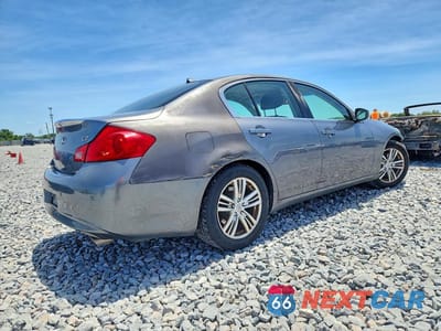 Trzecie zdjęcie samochodu z tyłu: 2012 INFINITI G37 SEDAN JOURNEY VIN:JN1CV6AP0CM625415 - miniatura