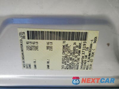 Zdjęcie 13 z 13 samochodu: 2017 NISSAN MAXIMA PLATINUM VIN:1N4AA6AP3HC373193 - miniatura