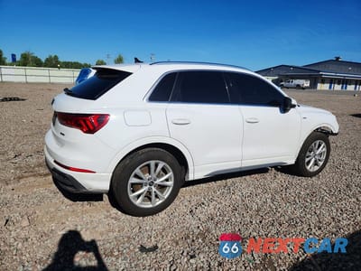 Trzecie zdjęcie samochodu z tyłu: 2023 AUDI Q3 PREMIUM S LINE 45 VIN:WA1DECF30P1138268 - miniatura