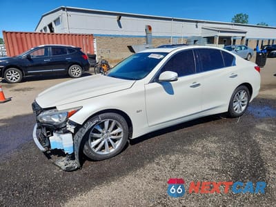 2016 INFINITI Q50 2.0T PREMIUM JN1CV7AR1GM252088 - główne zdjęcie licytacji z USA - miniatura