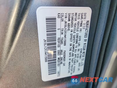 Zdjęcie 13 z 13 samochodu: 2017 NISSAN ROGUE SPORT SV VIN:JN1BJ1CR1HW115689 - miniatura