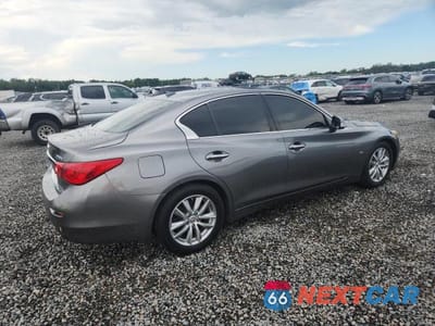 Trzecie zdjęcie samochodu z tyłu: 2015 INFINITI Q50 BASE VIN:JN1BV7AP0FM331227 - miniatura