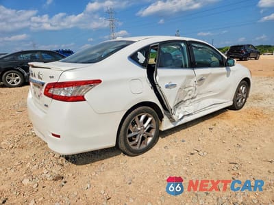 Trzecie zdjęcie samochodu z tyłu: 2013 NISSAN SENTRA S VIN:3N1AB7AP3DL675596 - miniatura