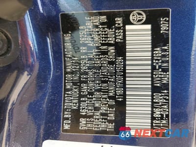 Zdjęcie 12 z 12 samochodu: 2015 TOYOTA CAMRY HYBRID XLE VIN:4T1BD1FK0FU150294 - miniatura