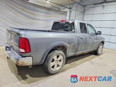 Trzecie zdjęcie samochodu z tyłu: 2012 DODGE RAM 1500 SLT VIN:1C6RD7GP8CS103545 - miniatura
