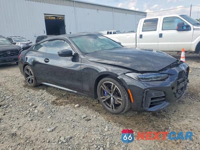 Czwarte zdjęcie samochodu z boku: 2022 BMW M440XI VIN:WBA13AR06NCK00324 - miniatura
