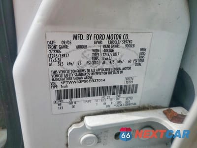Zdjęcie 13 z 13 samochodu: 2006 FORD F350 SUPER DUTY VIN:1FTWW33P56EB37014 - miniatura