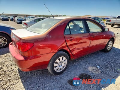 Trzecie zdjęcie samochodu z tyłu: 2003 TOYOTA COROLLA LE VIN:1NXBR38E43Z177854 - miniatura