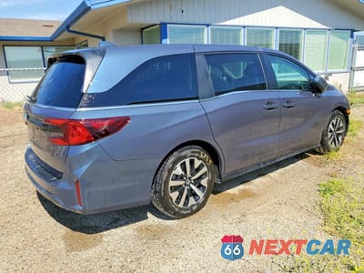 Trzecie zdjęcie samochodu z tyłu: 2025 HONDA ODYSSEY EXL VIN:5FNRL6H64SB078909 - miniatura