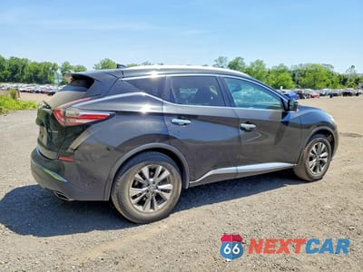 Trzecie zdjęcie samochodu z tyłu: 2017 NISSAN MURANO SL VIN:5N1AZ2MHXHN147250 - miniatura