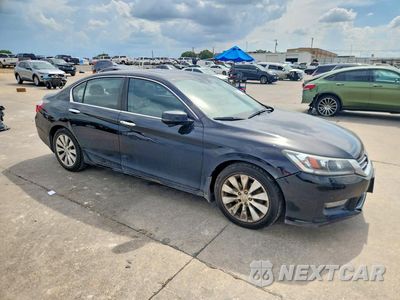 Czwarte zdjęcie samochodu z boku: 2014 HONDA ACCORD EXL VIN:1HGCR2F86EA145459 - miniatura