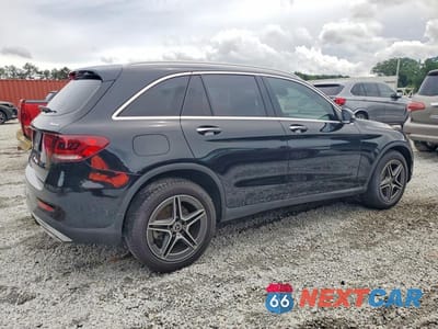 Trzecie zdjęcie samochodu z tyłu: 2020 MERCEDES-BENZ GLC 300 4MATIC VIN:W1N0G8EB1LF770772 - miniatura