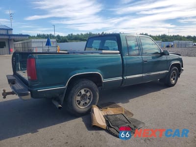 Trzecie zdjęcie samochodu z tyłu: 1998 GMC SIERRA C1500 VIN:2GTEC19MXW1503329 - miniatura