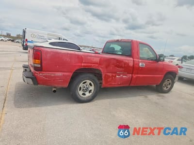 Trzecie zdjęcie samochodu z tyłu: 2002 GMC NEW SIERRA C1500 VIN:1GTEC14W22Z327757 - miniatura