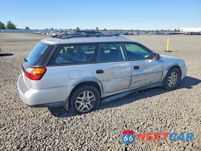 Trzecie zdjęcie samochodu z tyłu: 2004 SUBARU LEGACY OUTBACK AWP VIN:4S3BH675647646128 - miniatura