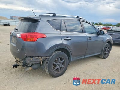 Trzecie zdjęcie samochodu z tyłu: 2014 TOYOTA RAV4 XLE VIN:JTMRFREV8ED084339 - miniatura