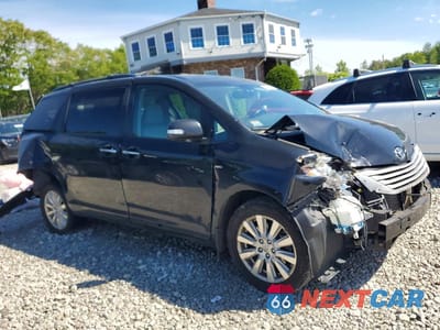 Czwarte zdjęcie samochodu z boku: 2017 TOYOTA SIENNA LIMITED PREMIUM 7-PASSENGER VIN:5TDDZ3DC8HS155322 - miniatura
