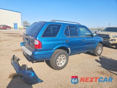 Trzecie zdjęcie samochodu z tyłu: 2003 ISUZU RODEO S VIN:4S2CK58W834306717 - miniatura