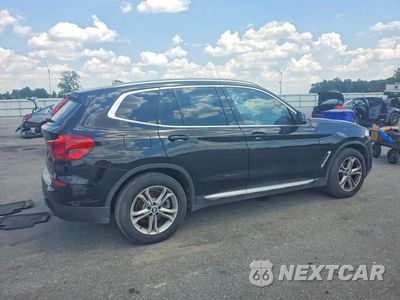 Trzecie zdjęcie samochodu z tyłu: 2019 BMW X3 XDRIVE30I VIN:5UXTR9C50KLP83917 - miniatura
