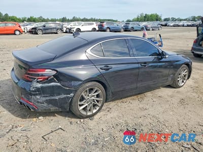Trzecie zdjęcie samochodu z tyłu: 2022 GENESIS G70 2.0T VIN:KMTG34TA6NU095845 - miniatura