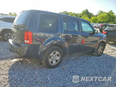 Trzecie zdjęcie samochodu z tyłu: 2012 HONDA PILOT VIN:5FNYF4H25CB005781 - miniatura
