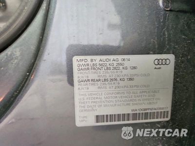 Zdjęcie 13 z 13 samochodu: 2015 AUDI Q5 PREMIUM PLUS VIN:WA1DGBFPXFA035817 - miniatura