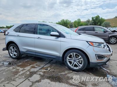 Czwarte zdjęcie samochodu z boku: 2017 FORD EDGE TITANIUM VIN:2FMPK4K94HBC18167 - miniatura