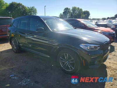 Czwarte zdjęcie samochodu z boku: 2021 BMW X3 XDRIVE30I VIN:5UXTY5C02M9G63135 - miniatura