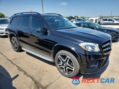 Czwarte zdjęcie samochodu z boku: 2019 MERCEDES-BENZ GLS 550 4MATIC VIN:4JGDF7DE2KB222377 - miniatura