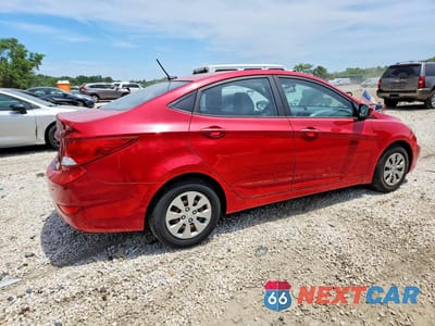 Trzecie zdjęcie samochodu z tyłu: 2016 HYUNDAI ACCENT SE VIN:KMHCT4AE9GU075400 - miniatura