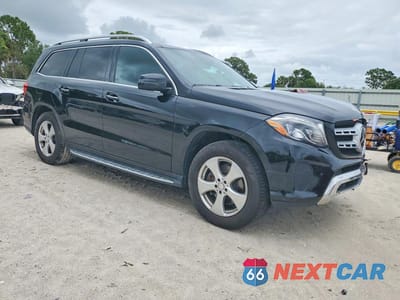 Czwarte zdjęcie samochodu z boku: 2017 MERCEDES-BENZ GLS 450 4MATIC VIN:4JGDF6EE3HA779774 - miniatura