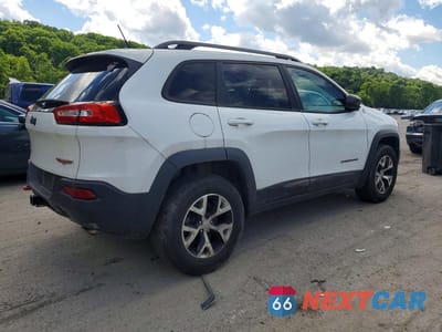 Trzecie zdjęcie samochodu z tyłu: 2014 JEEP CHEROKEE TRAILHAWK VIN:1C4PJMBSXEW153314 - miniatura