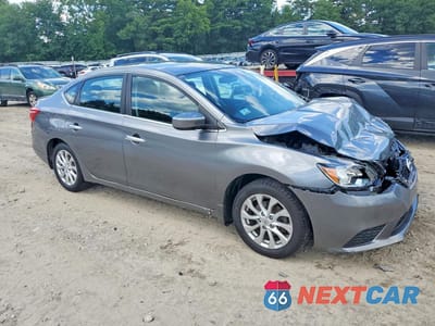 Czwarte zdjęcie samochodu z boku: 2019 NISSAN SENTRA S VIN:3N1AB7AP3KY225205 - miniatura
